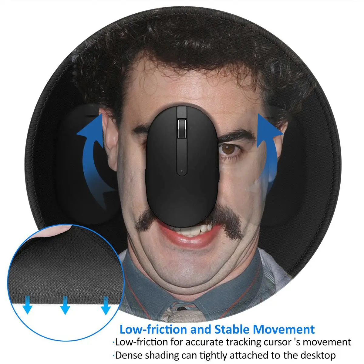 Laptop Accessories Gifts For Men - Tapete de rato redondo para homens
