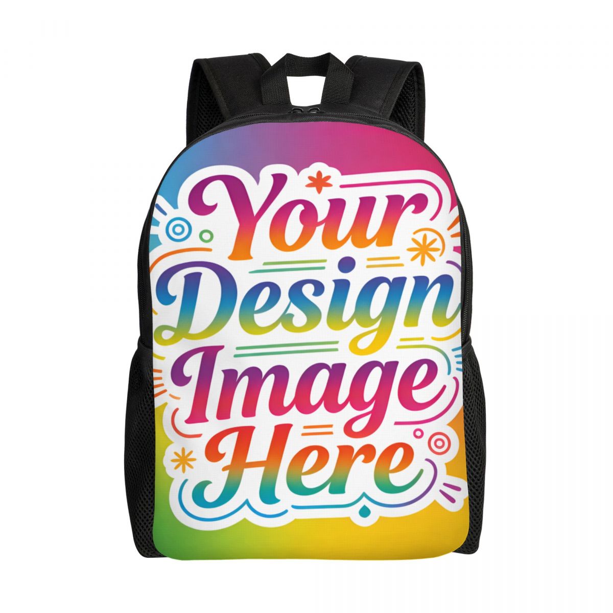 Laptop Accessories Logo - Mochila personalizada com logotipo da sua