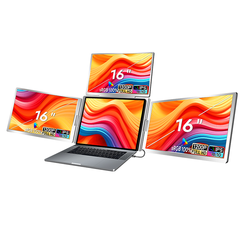 Monitor Portable Usb - Novidades 2026: Monitor Portátil Quádruplo de
