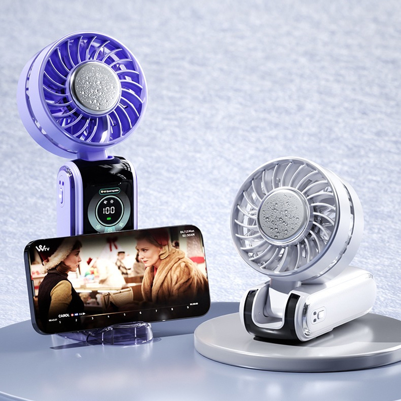 Monitor Portable Usb - Ventilador Portátil Mini de Mão 3600mAh