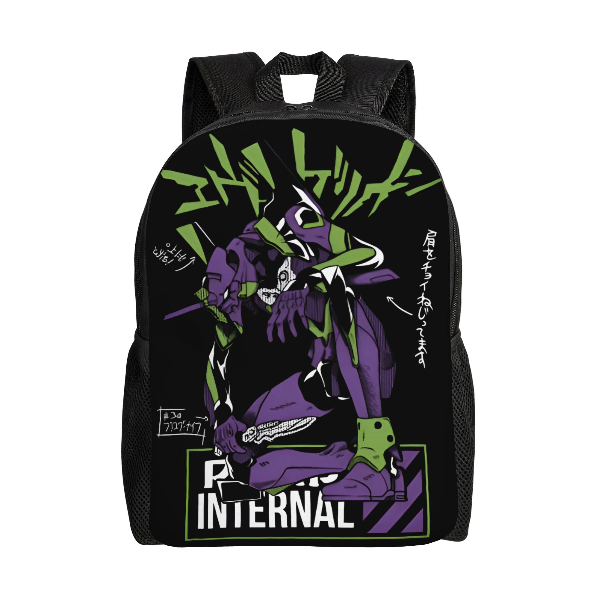 Laptop Accessories Bag For Men - Mochilas E-Evangelions com impressão 3D, estilo