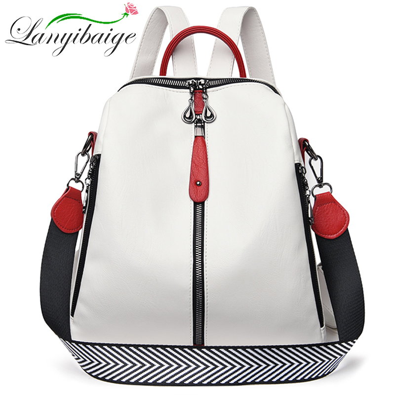 Laptop Accessories For Girls - Mochila de couro macio para mulheres,