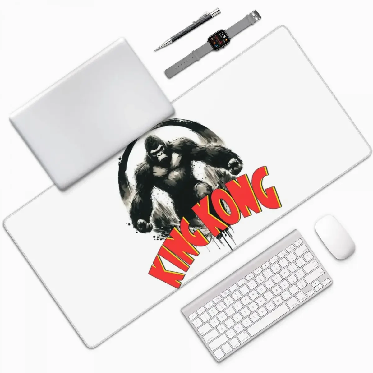Laptop Accessories Logo - Vintage king kong com logotipo grande