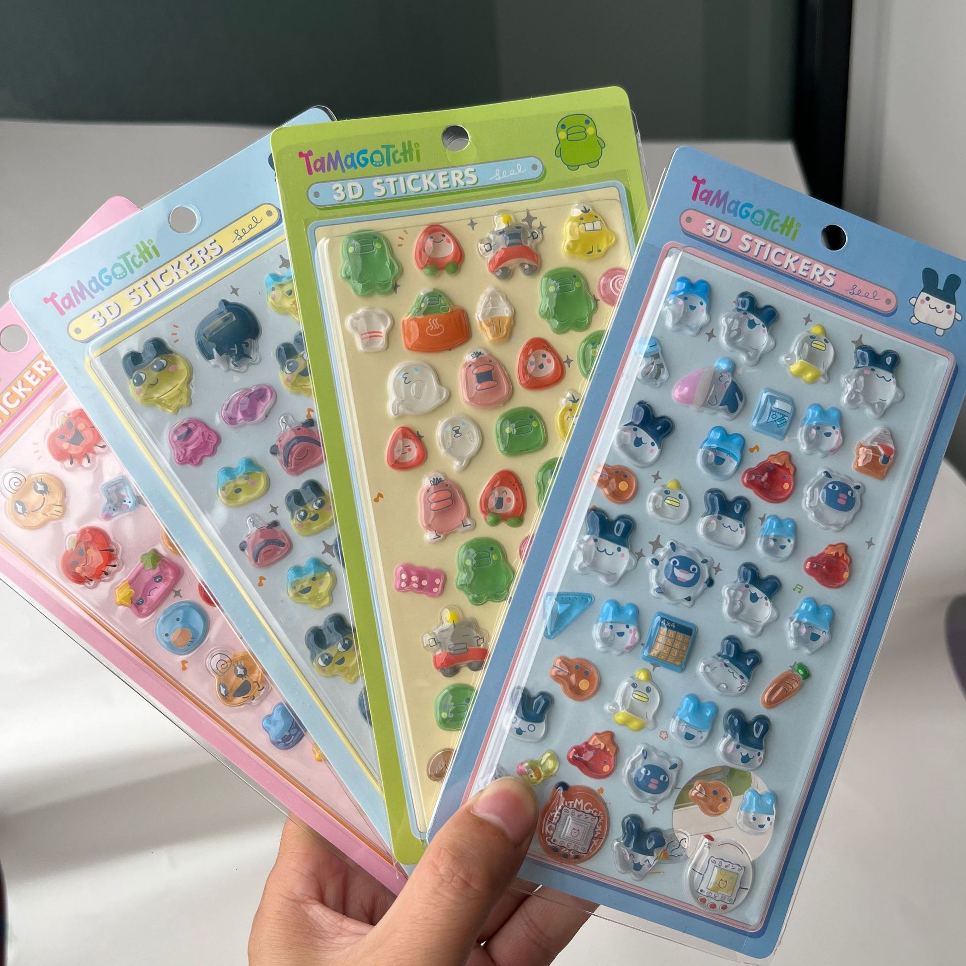 Laptop Accessories For Gift - Adesivos 3D Fofos Tamagotchi: Decalques em