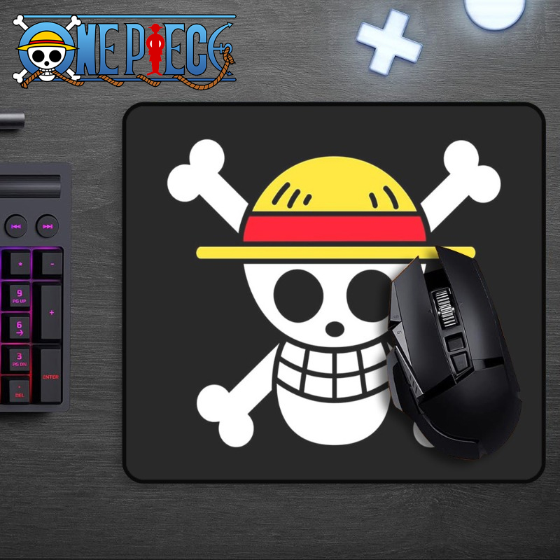 Laptop Accessories For Gift - Mouse pad de caveira luffy, peça