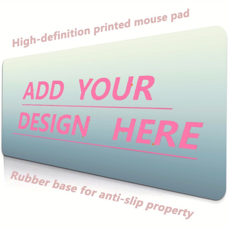 Laptop Accessories For Gift - Mousepad Personalizado com Foto para Jogos,