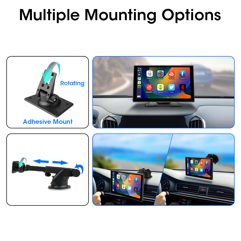 Jansite-carro universal mp5 pl - Monitor Portable Usb avaliação e preço