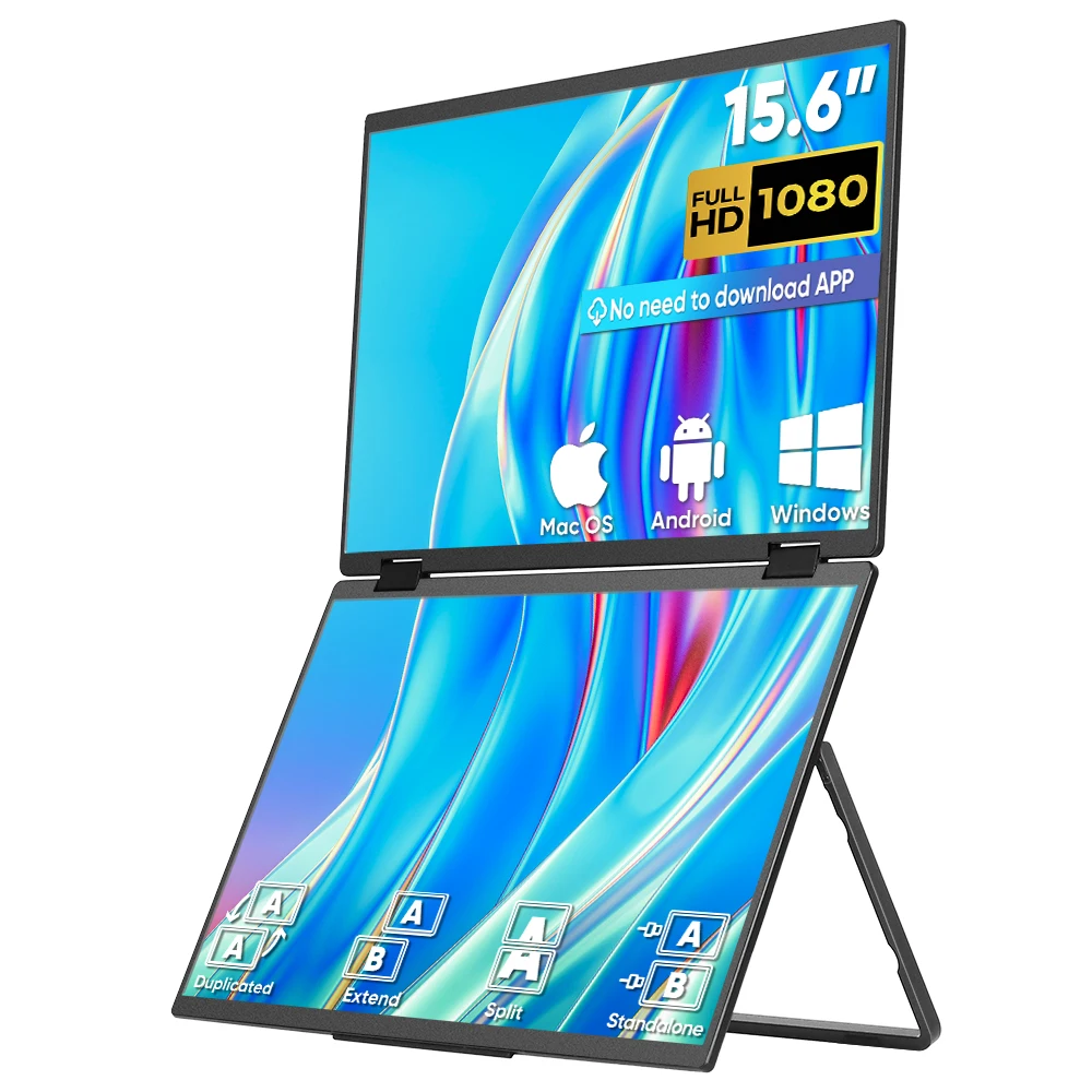 Monitores Portáteis Dobráveis  - Monitor Portable Usb avaliação e preço