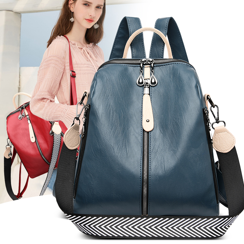 Mochila de couro macio para mu - Laptop Accessories For Girls avaliação e preço