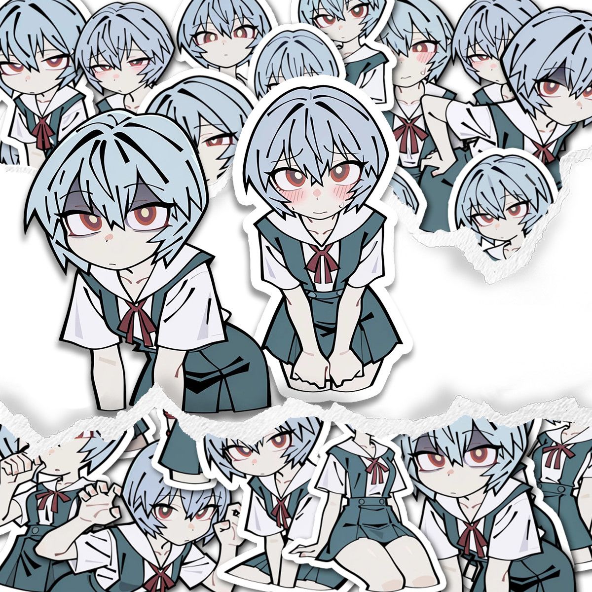 Novos Adesivos Neon Genesis Ev - Laptop Accessories For Gift avaliação e preço