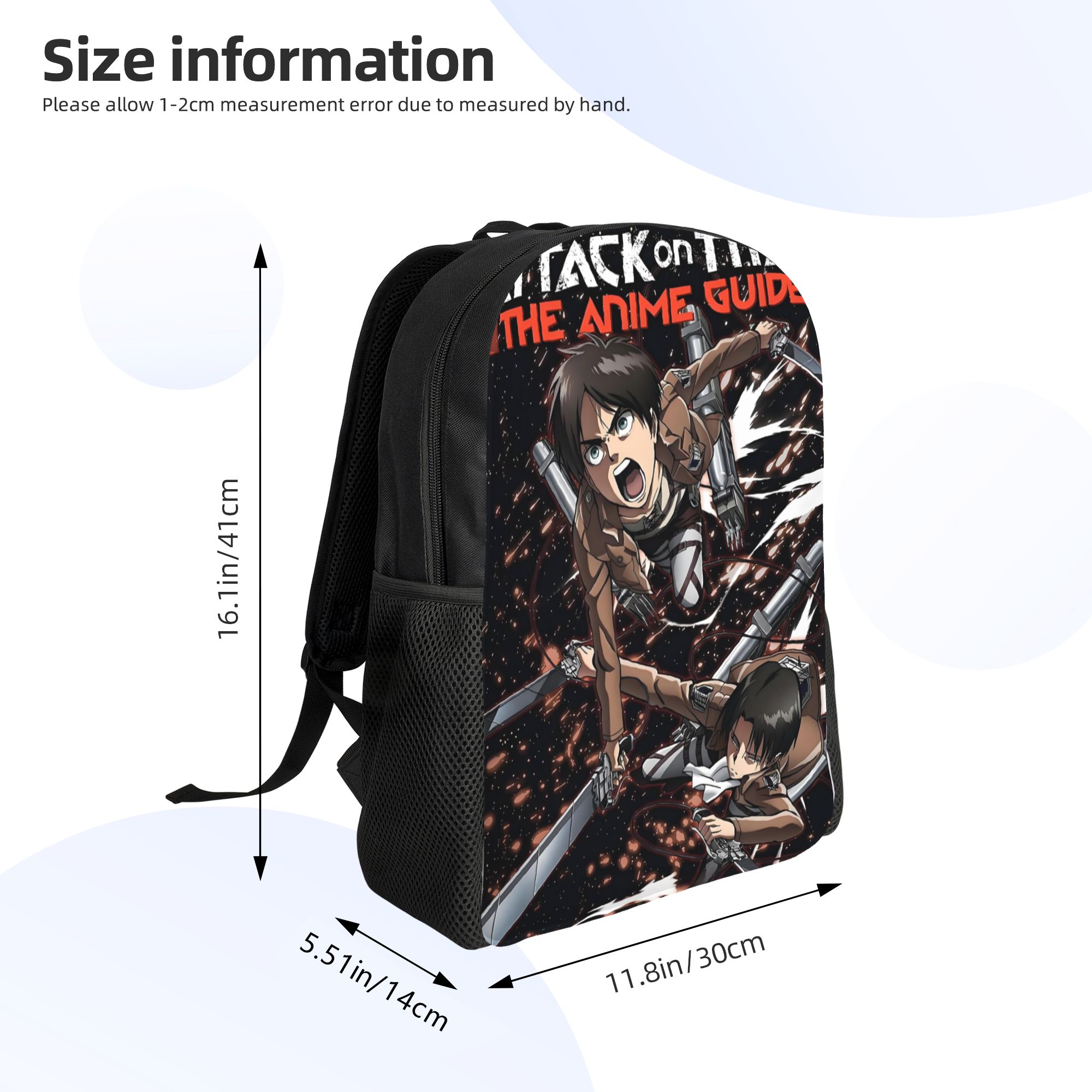 Mochila de viagem Attacks on T - Laptop Accessories Bag For Men avaliação e preço