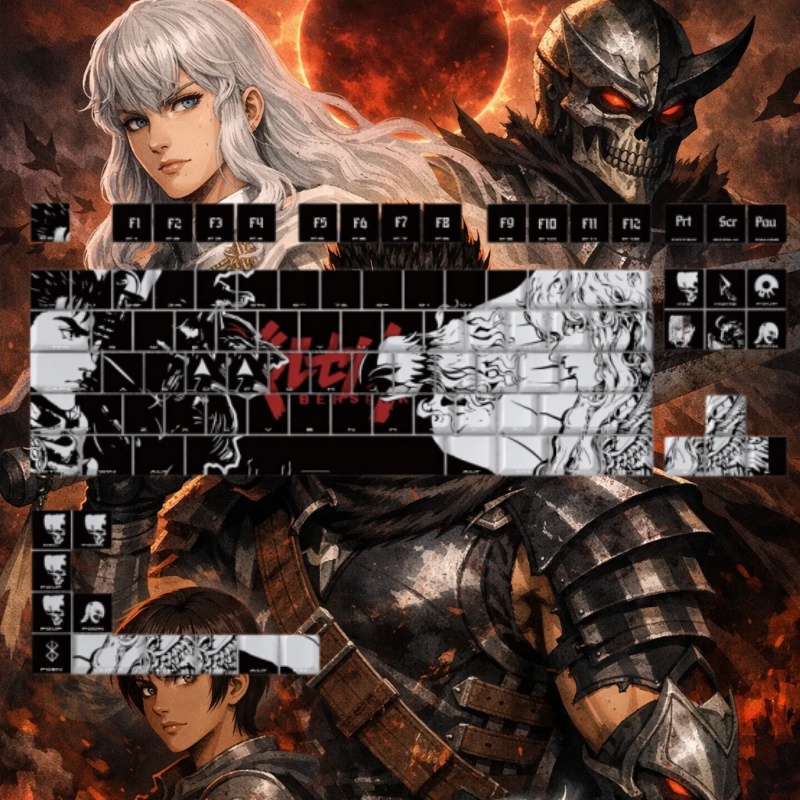 Teclas Temáticas BERSERK para  - Laptop Accessories For Gift avaliação e preço
