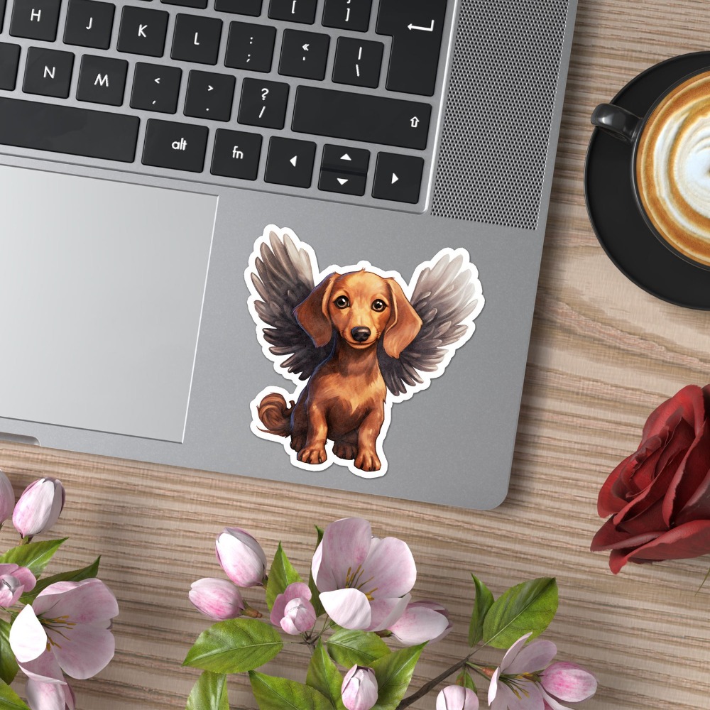 Adesivo de Vinil Dachshund Ang - Laptop Accessories You Must Have avaliação e preço