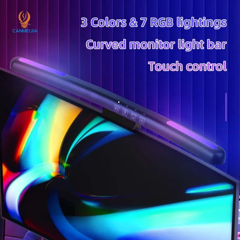 Curvo LED Monitor Light Bar, U - Monitor Portable Usb avaliação e preço